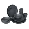 Bo-Camp Hoxton Tableware 16 Units -Prim Camping Shop bo camp hoxton tableware 16 units