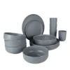Bo-Camp Patom Light Tableware 16 Units -Prim Camping Shop bo camp patom light tableware 16 units