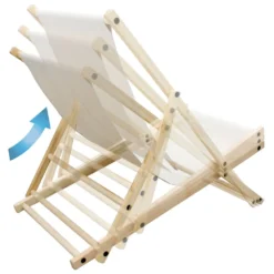 Folding Chair 3 Reclining Positions -Prim Camping Shop ecd germany folding chair 3 reclining positions 2