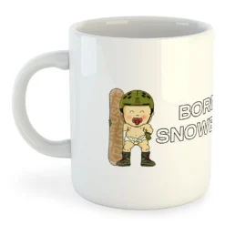 325ml Born To Snowboard Mug