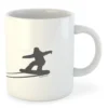 325ml Snowboarding Shadow Mug -Prim Camping Shop kruskis 325ml snowboarding shadow mug