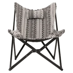 Aztec Butterfly Chair 70X81.5X98Cm -Prim Camping Shop lesli living aztec butterfly chair 70x81.5x98cm 7