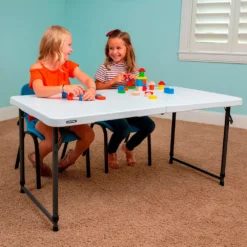 Lifetime Ultra-Resistant Folding Table 122x61x56-91.5 Cm UV100 -Prim Camping Shop lifetime ultra resistant folding table 122x61x56 91.5 cm uv100 4
