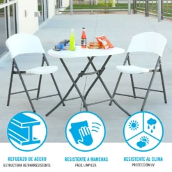Lifetime Ultra-Resistant Folding Table 84x74 Cm UV100 -Prim Camping Shop lifetime ultra resistant folding table 84x74 cm uv100 3