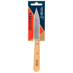 Opinel Serrated Knife Nº113 Natural