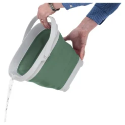 Outwell Collapsible Square Bucket&Lid -Prim Camping Shop outwell collapsible square bucket lid 3