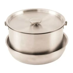 Outwell Inox Super L Pan Set -Prim Camping Shop outwell inox super l pan set 1