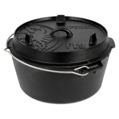 Petromax Dutch Oven With Flat Base 9L