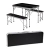 Foldable Camping Table Set With 2 Benches -Prim Camping Shop redcliffs foldable camping table set with 2 benches