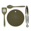 Silicone Cooking Utensil Trakker Set -Prim Camping Shop trakker silicone cooking utensil trakker set