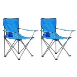 VIDAXL Camping Table Chair Set 3 Units -Prim Camping Shop vidaxl camping table chair set 3 units 2