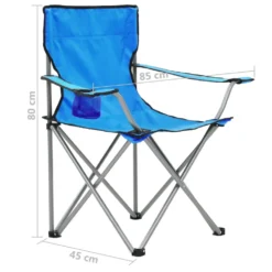 VIDAXL Camping Table Chair Set 3 Units -Prim Camping Shop vidaxl camping table chair set 3 units 3