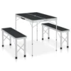 VIDAXL Folding Camping Table With 2 Benches 2 VIDAXL Folding Camping Table With 2 Benches -Prim Camping Shop vidaxl folding camping table with 2 benches